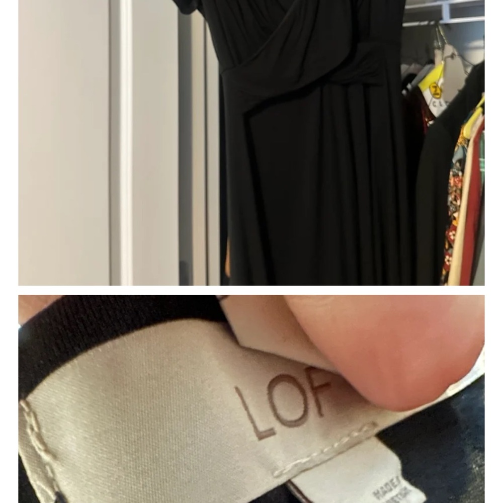 LOFT classic Black Dress
